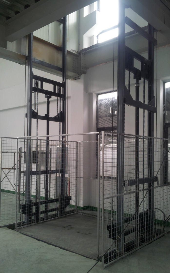 盛金機(jī)械闡述四柱式升降機(jī)在操作上的注意事項(圖3) \